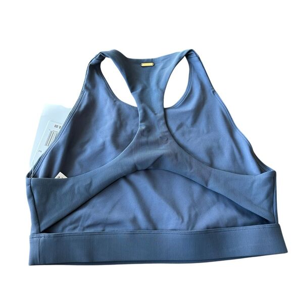 Revolve L*Space L Chasing‎ Rainbows Crop Top Sports Bra Gray Boho Hippie Sporty - Picture 6 of 10